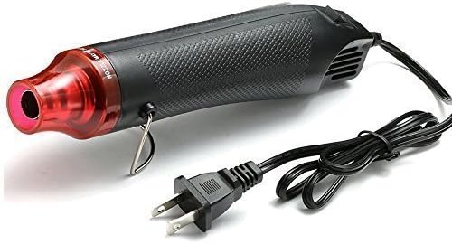 Mini Heat Gun, Electronic Multi-Purpose Hot Air Gun, Heat Shrink Tool for DIY Embossing and Rapid Drying Heating Guns 300W 110V US Plug