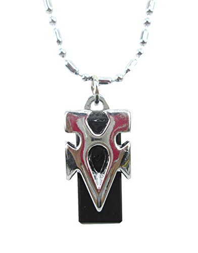 Brdwn Unisex Cosplay SAO Kirito Asuna Crystal Necklace Accessories