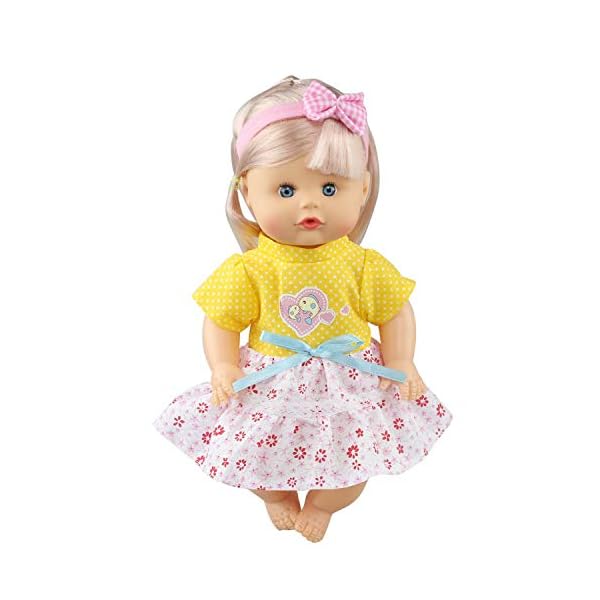 JING-SHOW-BUSSINESS-Pack-of-6-Fit-12-Inch-Alive-Baby-Doll-Gown-Dress-Clothes-Fashionista-Outfits-Include-Hair-Band-Girls-American-Doll JING-SHOW-BUSSINESS-Pack-of-6-Fit-12-Inch-Alive-Baby-Doll-Gown-Dress-Clothes-Fashionista-Outfits-Include-Hair-Band-Girls-American-Doll