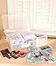Scrapbooking 1,600 Photo Organizer Case - 16 Inner Cases - Snap Closures