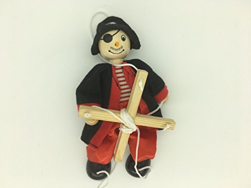 image for Sparik Enjoy 1 Packs Clown Pirate Hand Marionette Puppet Children's Wo