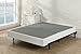 ZINUS 7.5 Inch Box Spring with Cover, No Assembly Mattress Foundation, Sturdy Metal Structure, Split Cal King, White
