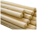 Newman and Cole Wooden Broom Handle 4ft 28-29mm Diameter Pack of 1 view 5
