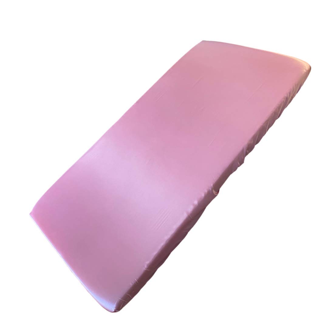 MANE by TIM & TAM SINGLE BED SATIN Fitted Sheet 190x90cm (Pink)