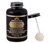 Obenauf's Leather Oil Conditions Restores Preserves Dry Leather (16oz with Applicator)