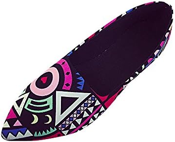 LLNONG Women Casual Multicolor All Seasons Ballet Slip On Flats Shoes Fashion Pointed Toe Shoes Summer Shoes