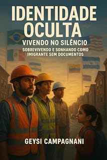 Livro Identidade Oculta: Vivendo no Silêncio: Sobrevivendo e Sonhando Como Imigrante Sem Documentos