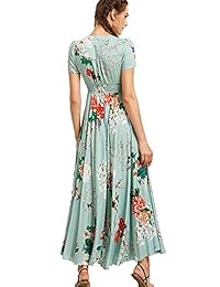 Semir vestido largo para mujer con estampado floral, sexy, para fiestas y bodas