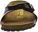 Birkenstock Madrid Sandal - Women's Black Patent Birko-Flor 39