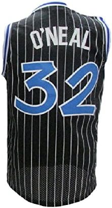 Orlando 32 Space Moive Jerseys Men's O'Neal Jerseys Shaquille Basketball Jersey Black (XL)