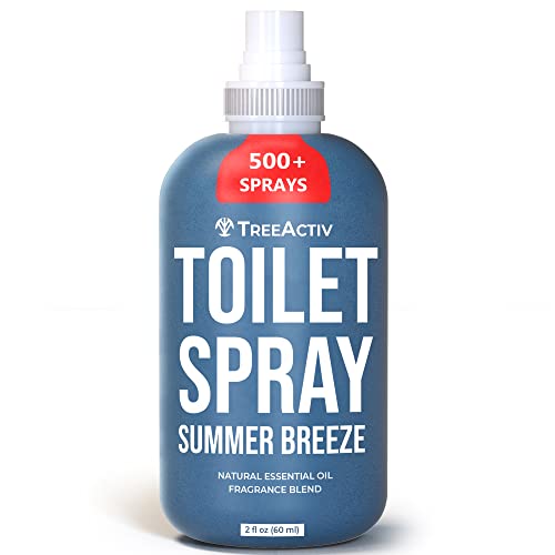 TreeActiv Toilet Spray, Summer Breeze PrePoop Mask Mist & Toilet