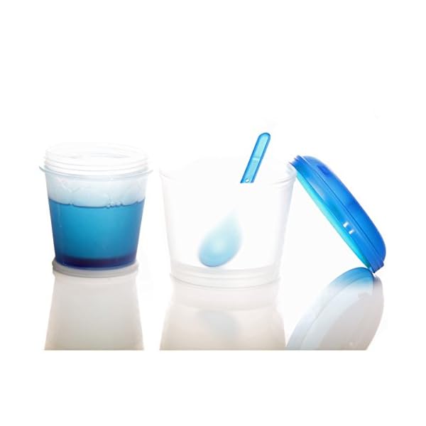 GOODS+GADGETS MÃ¼slibecher to Go Deluxe - Joghurt-Becher fÃ¼r unterwegs - Reise Lunchpot mit LÃ¶ffel und Iso-KÃ¼hlfach fÃ¼r MÃ¼sli, Cerealien, Porridge und Obst (1, Blau) – Bild 4