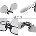 FireKylin 3D Clip on Glasses for Movies/Cinema/Passive 3D TV (RealD & IMAX 2 Pcs)thumb 3