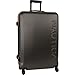 Nautica 3 Piece Hardside 4-Wheeled Luggage Set, Grey/Orange