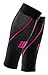 CEP Womens Calf Compression Sleeves Running 2.0 (Black/Pink), 12.5-15 Inch