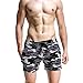 Leadmall Men’s Camo Workout Shorts | Men Camouflage Athletic Jogger Running Outdoor Pants | Bodybuilding Drawstring Home Pajama Trousersthumb 1