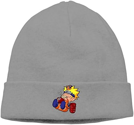 Zengtaoqi NARUTO ナル�Skull Cap Winter Knit Cap Beanie Cap For Unisex DeepHeather