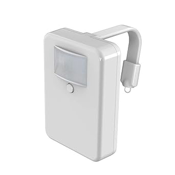 Lecimo Luz LED de 16 Colores Para El Baño, Detector de Movimiento ...
