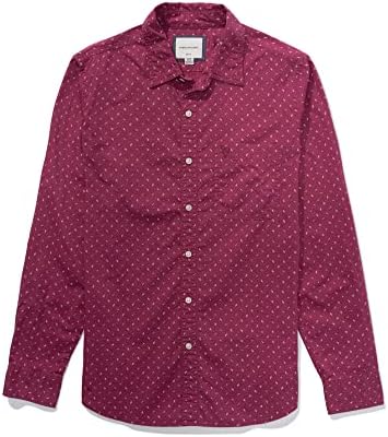 American Eagle Men's Slim Fit Super Soft Printed Everyday Shirt S BURGUNDY price in UAE | Amazon UAE | kanbkam American Eagle Men's Slim Fit Super Soft Printed Everyday Shirt S BURGUNDY price in UAE | Amazon UAE | kanbkam