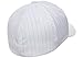 Original Flexfit Pinstripe Hat Baseball Blank Cap Fitted Flex Fit 6195P Large/Xlarge - White/Black
