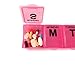 Lifehapps Jumbo Weekly Pill Box-The Perfect BPA Free Extra Large Medication Organizer Weekly Storage Case for Your Supplements, Vitamins and Medications (3XL) Pink