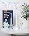 HOMEVER Electric Toothbrush, Sonic Electric Toothbrush, Portable USB Rechargeable Electric Toothbrush, 3 Replaceable Dupont Brush Heads, Teeth Whitening, 5 Cleaning Modes and Inductive Charging