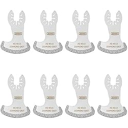 XXGO 8 Pcs Oscillating Multi Tool Diamond Segment