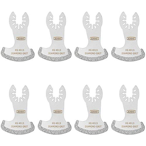XXGO 8 Pcs Oscillating Multi Tool Diamond Segment