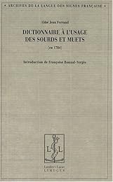 Dictionnaire à l'usage des sourds et muets