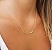 Handmade Danity Gold Filled Tube Necklace