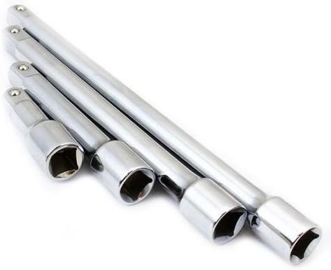 4PC EXTENSION EXTENDER BAR SET FOR 3/8" INCH DR DRIVE RATCHET WRENCH SOCKET TOOL