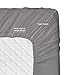 Nestl California King Sheet Set - 1800 Ultra-Soft Microfiber Cal King Bed Sheets - Double Brushed - Deep Pockets - Easy Fit - 4 Piece Set - Bed Sheets (California King, Dark Grey)