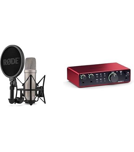Amazon.com: Rode NT1 5th Generation Condenser Microphone with SM6