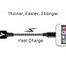 JCHope iPhone Charger Cable 4Pack 3FT 6FT 6FT 10FT Extra Long USB Lightning Cable Cord Nylon Braided Compatible Phone X/8/8 Plus/7/7 Plus/6/6 Plus/6S/6S Plus (Black&White)