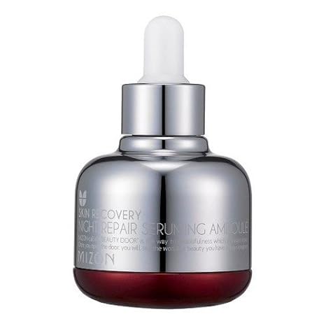 Mizon NIGHT REPAIR SERUMING AMPOULE 30ml, Nachtpflege, Antifaltenwirkung, Koreanische Kosmetik