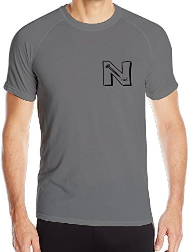 Letter N Men's Fascinating Running Shirts Moisture Wicking Shirts T Shirt Printing