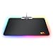 Redragon P011 Orion RGB Mousepad, Hard Surface, Waterproof, Colorful LED Lighting Gaming Mouse Pad Mat for Computer Laptop Notebook