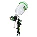 PowRyte Elite 20 Oz Composite HVLP Gravity Feed Air Spray Gun - 1.4mm Nozzle