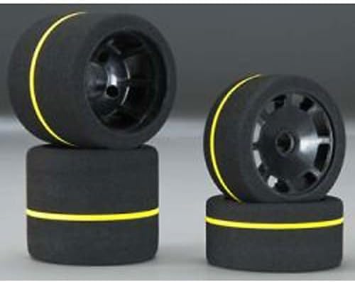 1/10 Spec Combo Tires (4), White by Johns Bsr Racing