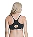 Cake Maternity Cotton Candy Wirefree Nursing Bra for Breastfeeding, Seamless Maternity Sleep Bra, Black, Medium