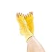 Triim Fitness Toe Separator Yoga Gym Sports Massage Socks for Foot Alignment, Great for Sore Feet and Diabetics with Free Exercise Guide! (Yellow)