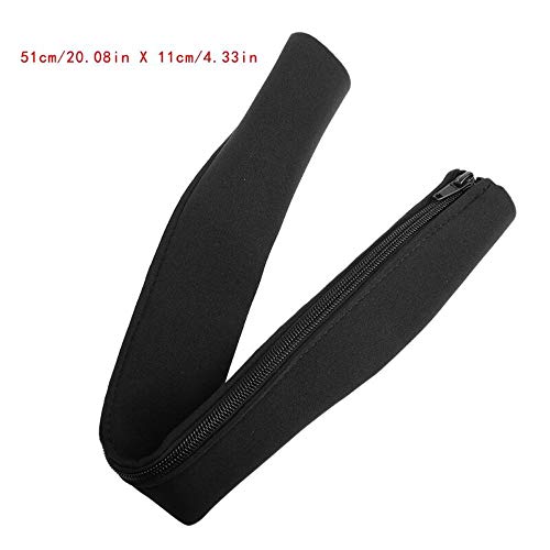 DIY Neoprene Cable Management Sleeve Zipper Wrap Wire Hider Cover Organizer - 4Pcs Set