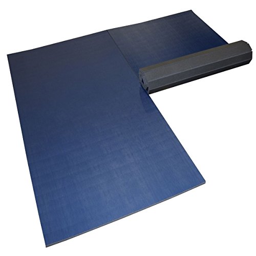 10'x10' Dollamur FlexiRoll® Wrestling Mat (Navy) Pricepulse