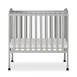 dream on me 3 in 1 portable folding stationary side crib