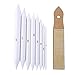 LOKIPA Blending Stumps Set of 8 and A Sandpaper Pencil Sharpener for Drawing Blending Tools for Artist,Paper Stump for Blending