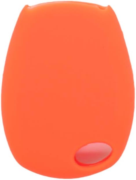 BROVACS Silicone Cover Protector Case Holder Skin Jacket Compatible with RENAULT DACIA 2 Button Remote Key Fob CV4350 Orange - Image 3