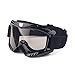 EnzoDate Motorcycle Dirt Bike ATV Goggles Mask Detachable Harley Style Protect Padding Helmet Sunglasses Road Riding UV Motorbike Glasses