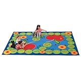 ABC Caterpillar Rectangle Carpet 4'5