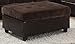 Coaster Furniture Mallory Ottoman Chocolate Champion 505646