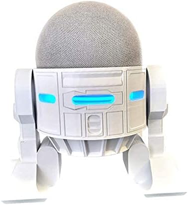 Suporte para Alexa Echo Dot 4- R2D2 Branco